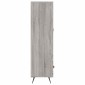 vidaXL Ντουλάπα Γκρι Sonoma 69,5 x 31 x 115 εκ. από Επεξεργασμένο Ξύλο