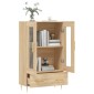 vidaXL Ντουλάπα Sonoma Δρυς 69,5 x 31 x 115 εκ. από Επεξεργασμένο Ξύλο