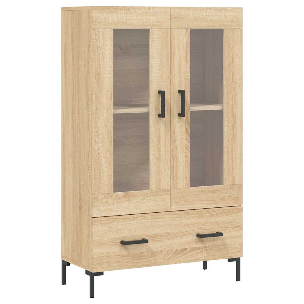 vidaXL Ντουλάπα Sonoma Δρυς 69,5 x 31 x 115 εκ. από Επεξεργασμένο Ξύλο