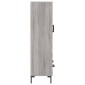 vidaXL Ντουλάπα Γκρι Sonoma 69,5 x 31 x 115 εκ. από Επεξεργασμένο Ξύλο