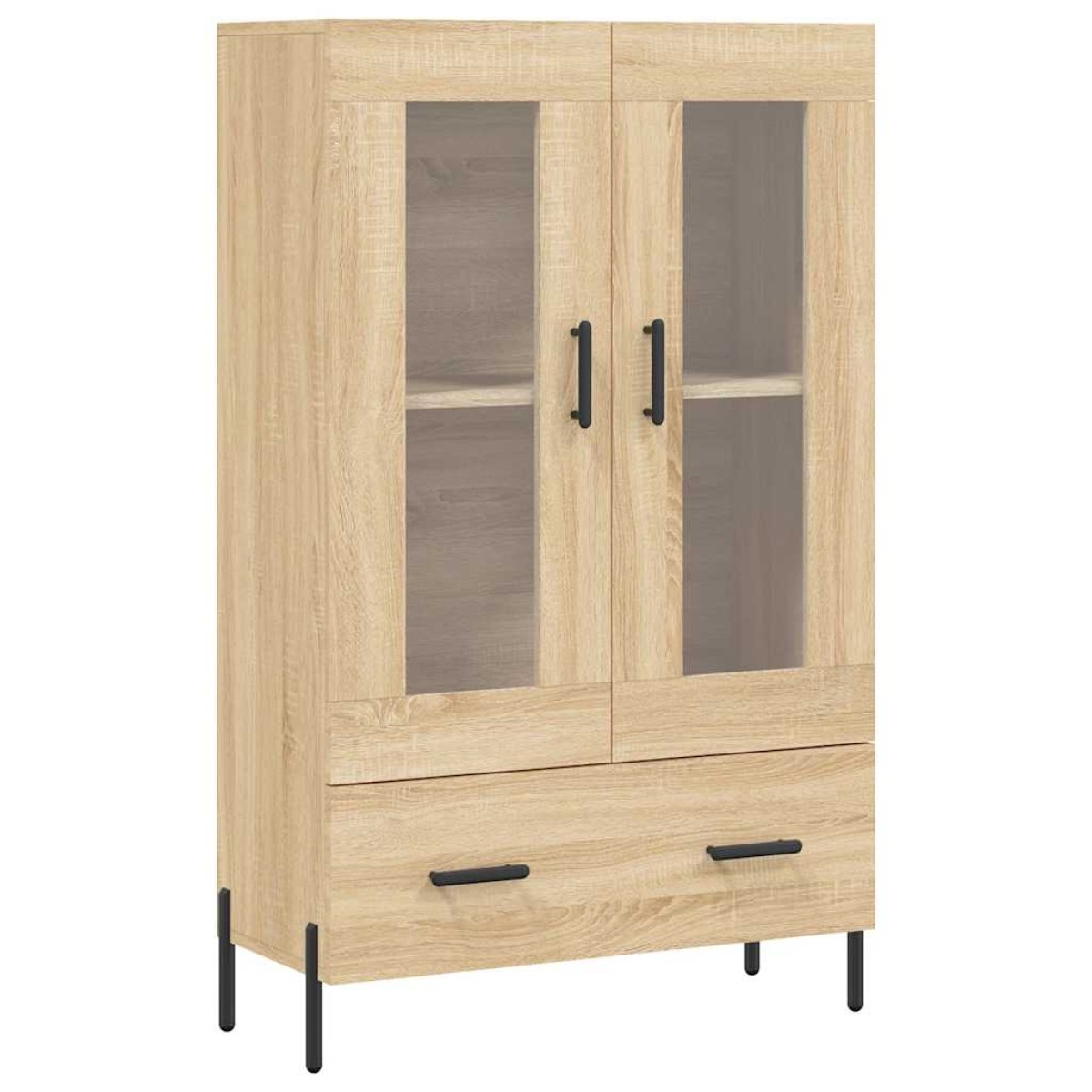 vidaXL Ντουλάπα Sonoma Δρυς 69,5 x 31 x 115 εκ. από Επεξεργασμένο Ξύλο