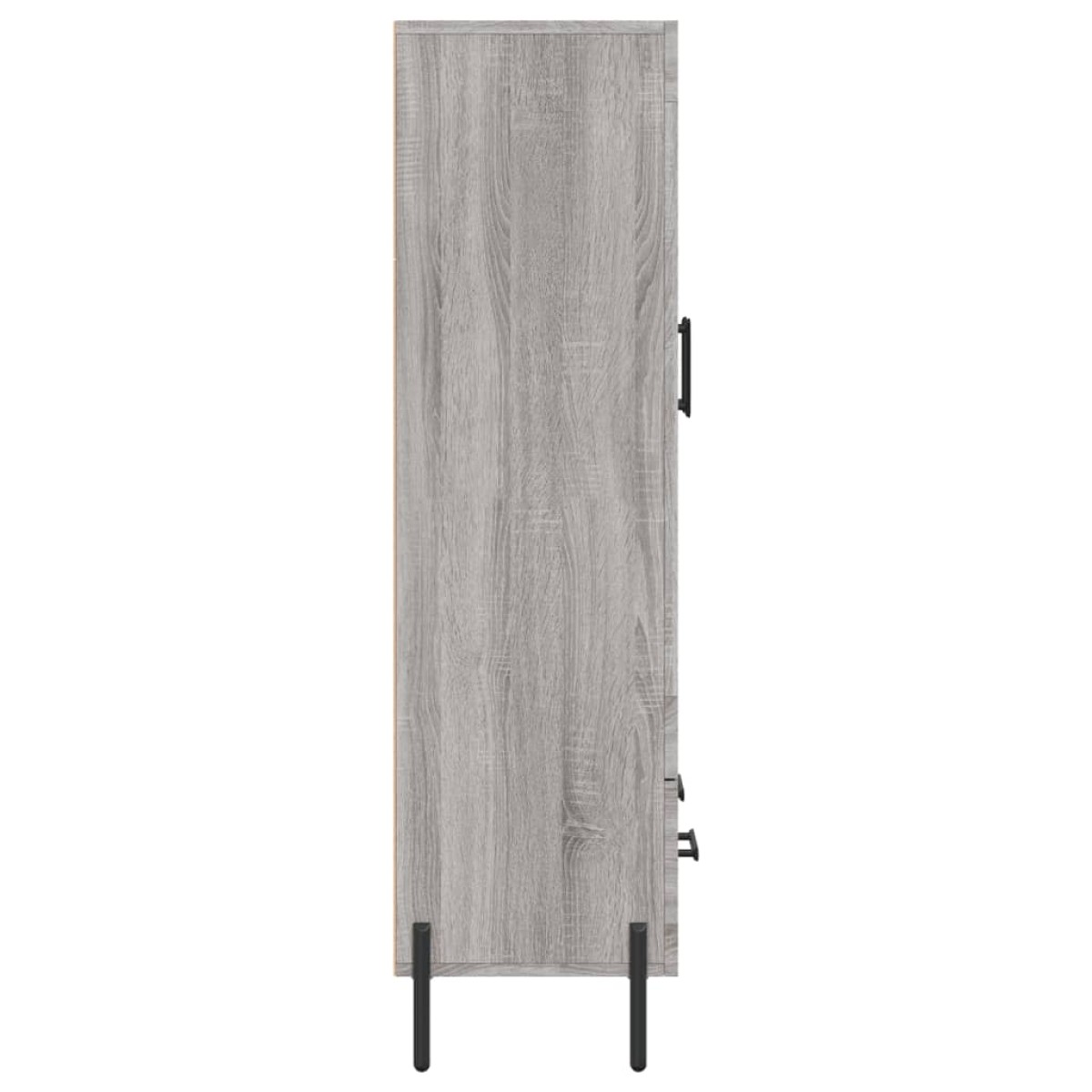 vidaXL Ντουλάπα Γκρι Sonoma 69,5 x 31 x 115 εκ. από Επεξεργασμένο Ξύλο