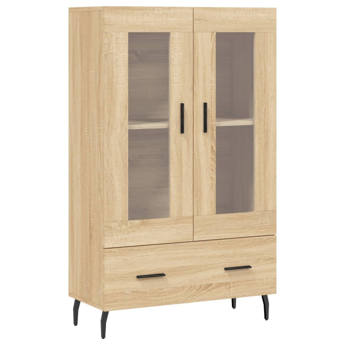 vidaXL Ντουλάπα Sonoma Δρυς 69,5 x 31 x 115 εκ. από Επεξεργασμένο Ξύλο
