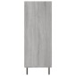 vidaXL Ραφιέρα Γκρι Sonoma 69,5 x 32,5 x 90 εκ. από Επεξεργασμένο Ξύλο