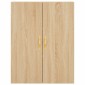 vidaXL Ντουλάπι Επιτοίχιο Sonoma Δρυς 69,5 x 34 x 90 εκ.