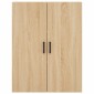 vidaXL Ντουλάπι Επιτοίχιο Sonoma Δρυς 69,5 x 34 x 90 εκ.