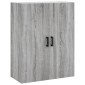 vidaXL Ντουλάπι Τοίχου Γκρι Sonoma 69,5 x 34 x 90 εκ.