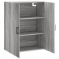 vidaXL Ντουλάπι Τοίχου Γκρι Sonoma 69,5 x 34 x 90 εκ.