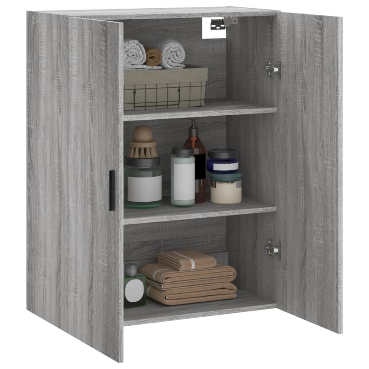 vidaXL Ντουλάπι Τοίχου Γκρι Sonoma 69,5 x 34 x 90 εκ.