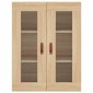 vidaXL Ντουλάπι Επιτοίχιο Sonoma Δρυς 69,5 x 34 x 90 εκ.
