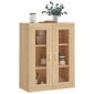 vidaXL Ντουλάπι Επιτοίχιο Sonoma Δρυς 69,5 x 34 x 90 εκ.