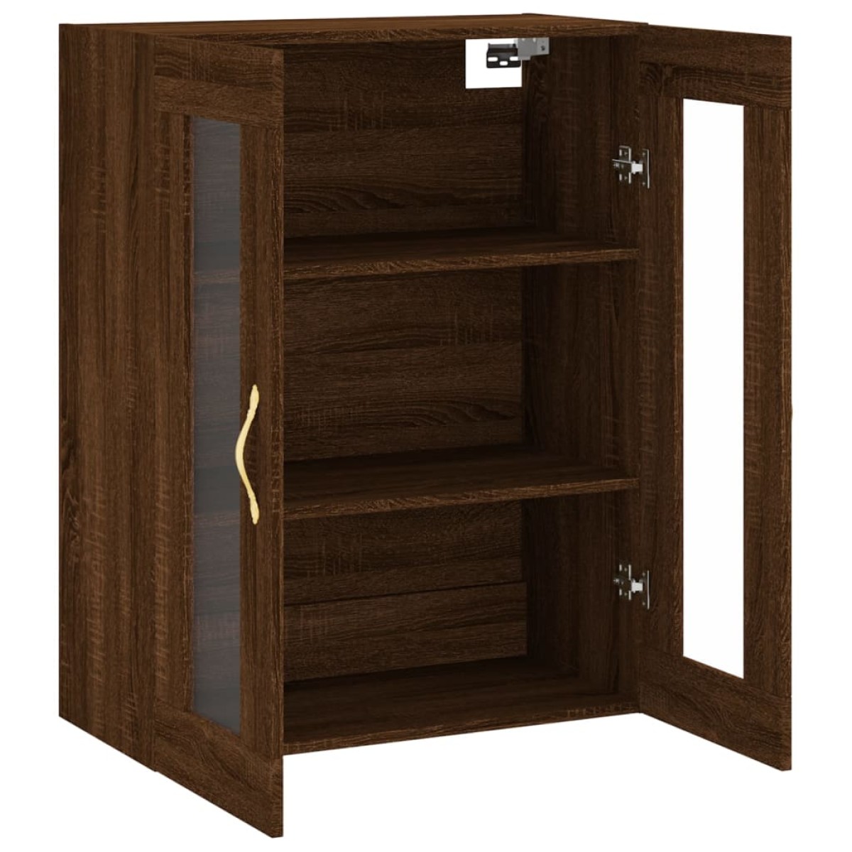 vidaXL Ντουλάπι Τοίχου Καφέ Δρυς 69,5 x 34 x 90 εκ.