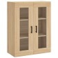 vidaXL Ντουλάπι Επιτοίχιο Sonoma Δρυς 69,5 x 34 x 90 εκ.