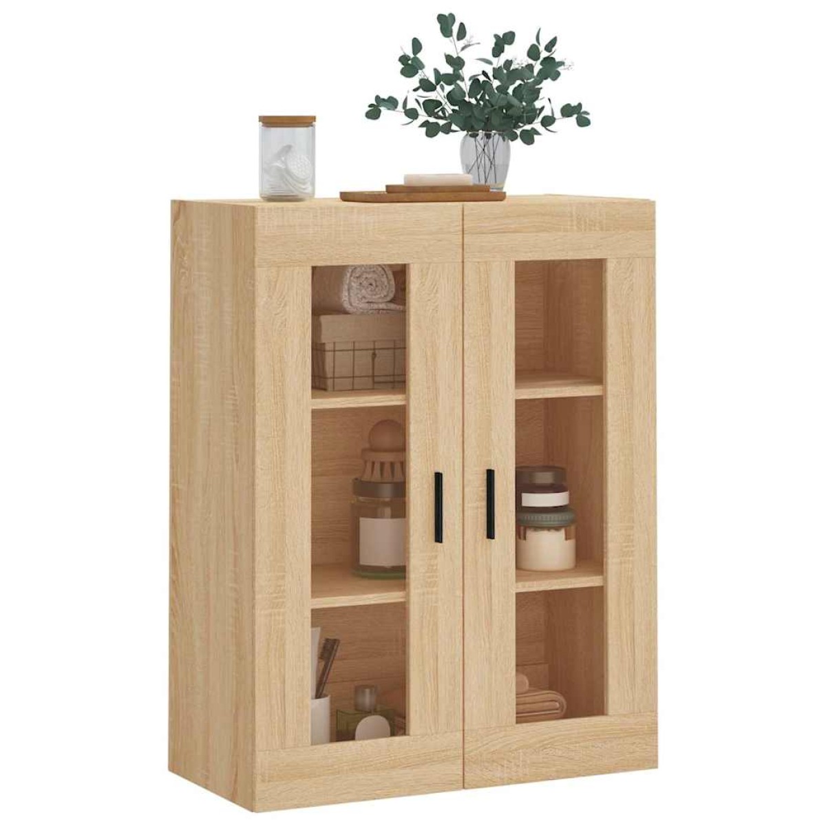 vidaXL Ντουλάπι Επιτοίχιο Sonoma Δρυς 69,5 x 34 x 90 εκ.