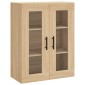 vidaXL Ντουλάπι Επιτοίχιο Sonoma Δρυς 69,5 x 34 x 90 εκ.