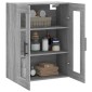 vidaXL Ντουλάπι Τοίχου Γκρι Sonoma 69,5 x 34 x 90 εκ.