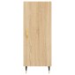 vidaXL Ντουλάπι Sonoma Δρυς 34,5x34x90 εκ. από Επεξεργασμένο Ξύλο