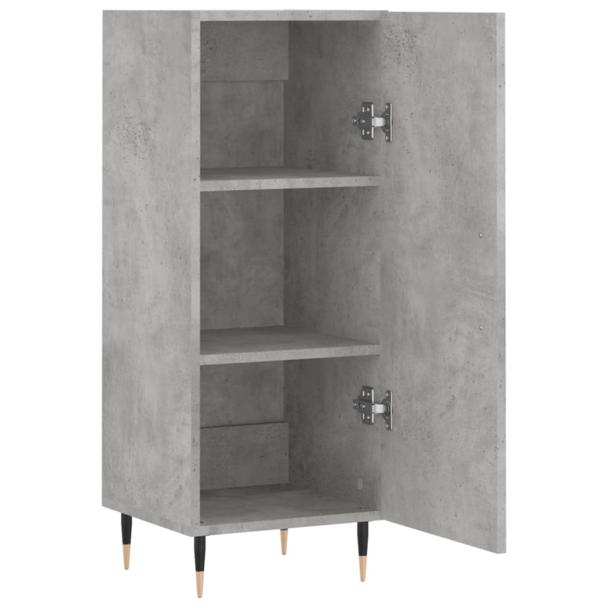 vidaXL Ντουλάπι Γκρι Σκυροδέματος 34,5x34x90 εκ. Επεξεργασμένο Ξύλο