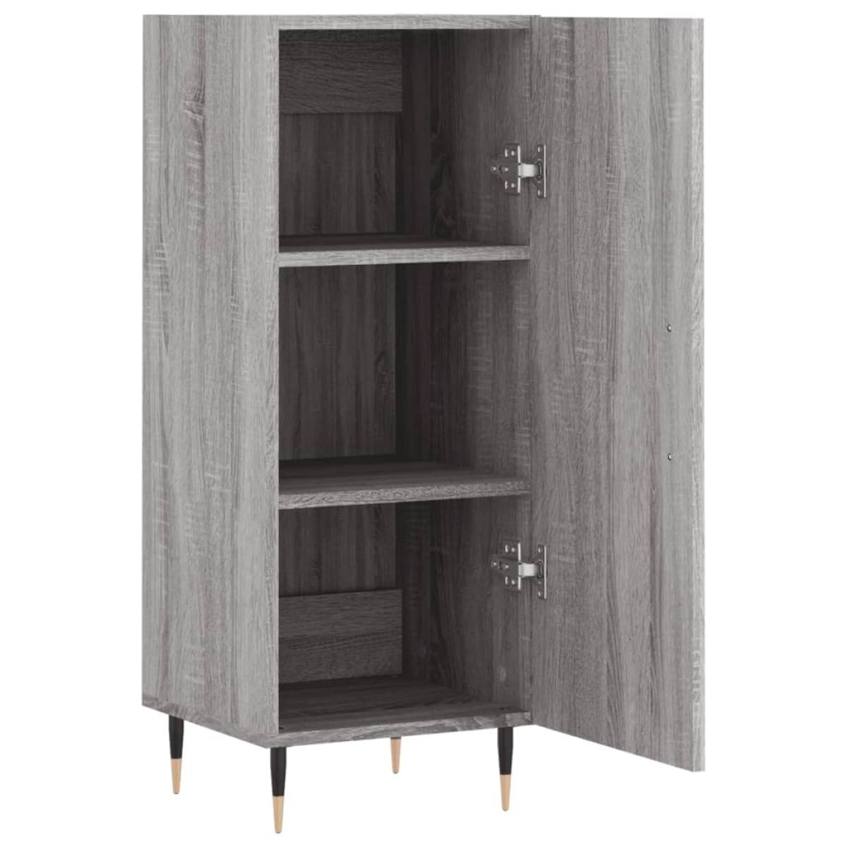 vidaXL Ντουλάπι Γκρι Sonoma 34,5x34x90 εκ. από Επεξεργασμένο Ξύλο