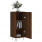 vidaXL Ντουλάπι Καφέ Δρυς 34,5 x 34 x 90 εκ. Επεξεργασμένο Ξύλο