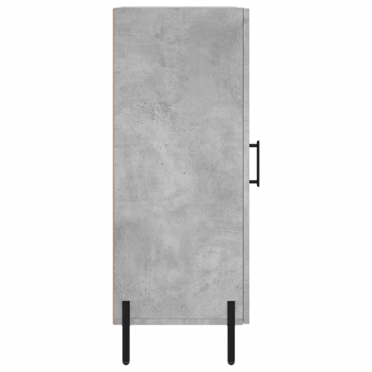 vidaXL Ντουλάπι Γκρι Σκυροδέματος 34,5x34x90 εκ. Επεξεργασμένο Ξύλο