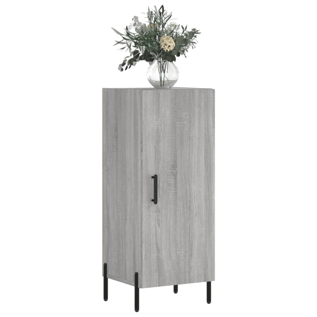 vidaXL Ντουλάπι Γκρι Sonoma 34,5x34x90 εκ. από Επεξεργασμένο Ξύλο