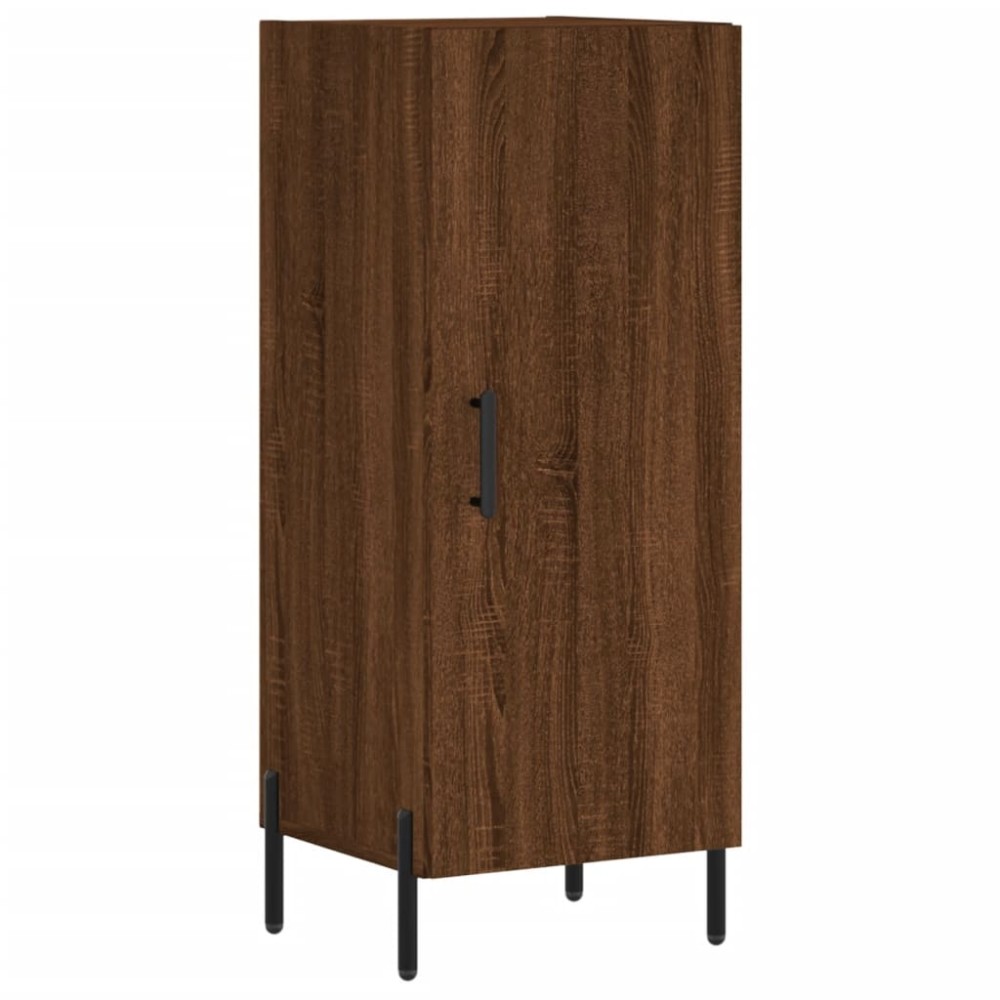 vidaXL Ντουλάπι Καφέ Δρυς 34,5 x 34 x 90 εκ. Επεξεργασμένο Ξύλο
