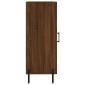 vidaXL Ντουλάπι Καφέ Δρυς 34,5 x 34 x 90 εκ. Επεξεργασμένο Ξύλο