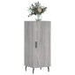 vidaXL Ντουλάπι Γκρι Sonoma 34,5x34x90 εκ. από Επεξεργασμένο Ξύλο