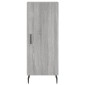 vidaXL Ντουλάπι Γκρι Sonoma 34,5x34x90 εκ. από Επεξεργασμένο Ξύλο