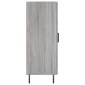 vidaXL Ντουλάπι Γκρι Sonoma 34,5x34x90 εκ. από Επεξεργασμένο Ξύλο