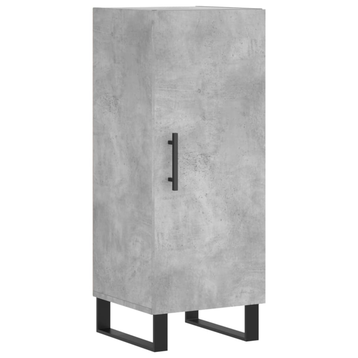 vidaXL Ντουλάπι Γκρι Σκυροδέματος 34,5x34x90 εκ. Επεξεργασμένο Ξύλο