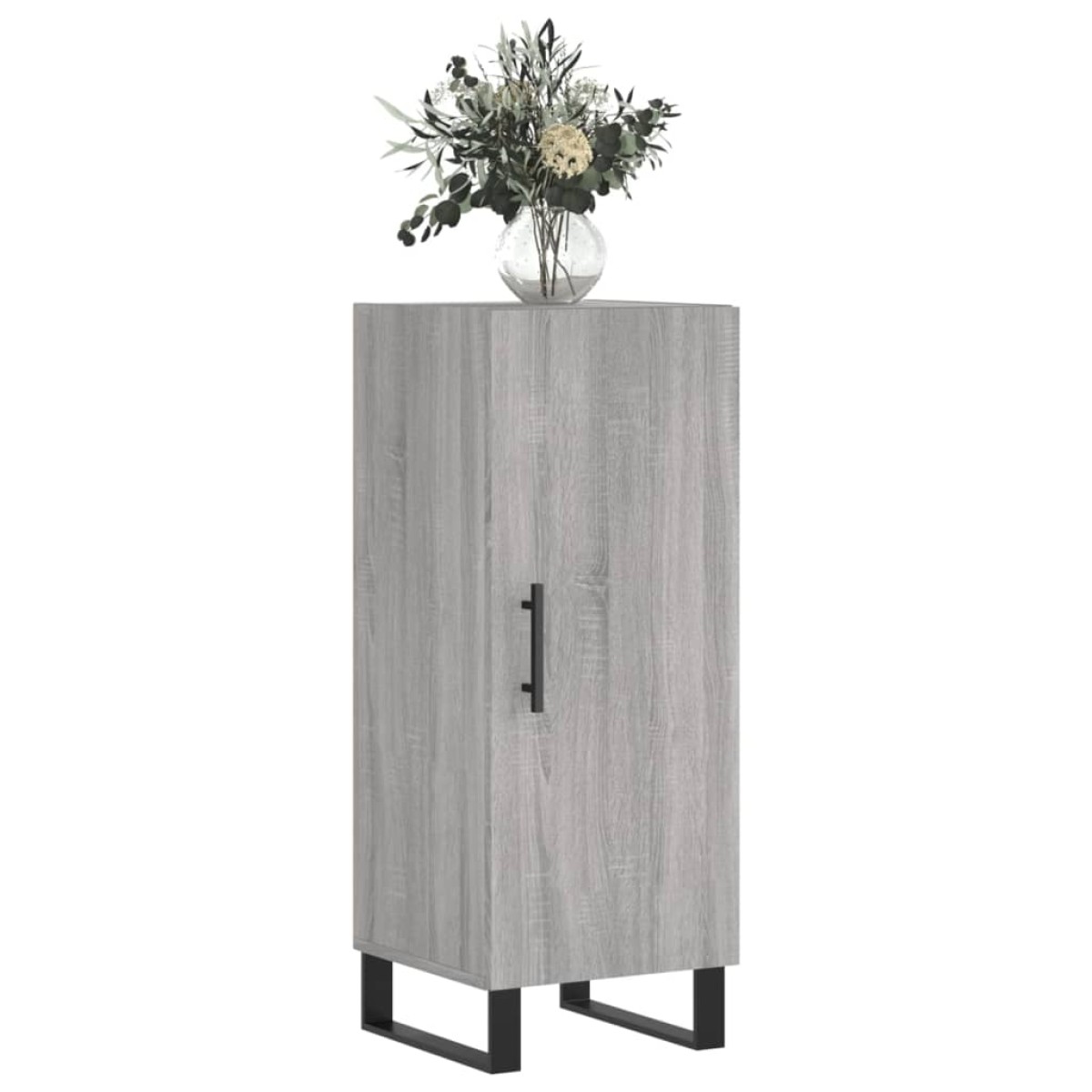 vidaXL Ντουλάπι Γκρι Sonoma 34,5x34x90 εκ. από Επεξεργασμένο Ξύλο