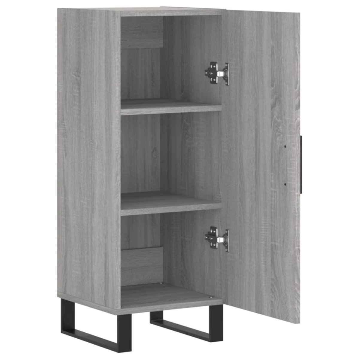 vidaXL Ντουλάπι Γκρι Sonoma 34,5x34x90 εκ. από Επεξεργασμένο Ξύλο
