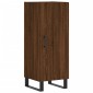 vidaXL Ντουλάπι Καφέ Δρυς 34,5 x 34 x 90 εκ. Επεξεργασμένο Ξύλο