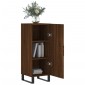 vidaXL Ντουλάπι Καφέ Δρυς 34,5 x 34 x 90 εκ. Επεξεργασμένο Ξύλο