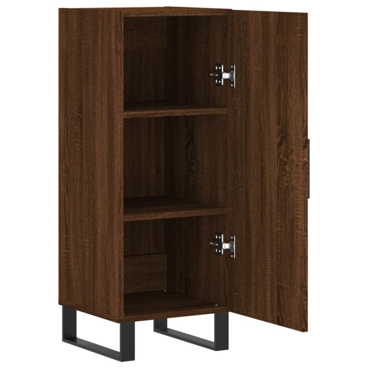 vidaXL Ντουλάπι Καφέ Δρυς 34,5 x 34 x 90 εκ. Επεξεργασμένο Ξύλο