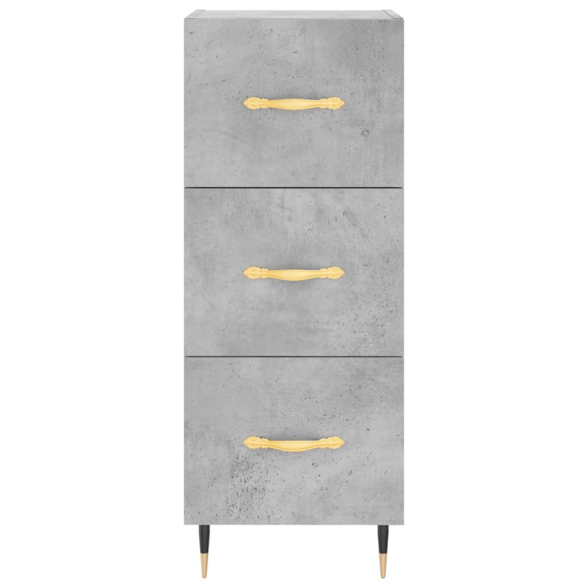 vidaXL Ντουλάπι Γκρι Σκυροδέματος 34,5x34x90 εκ. Επεξεργασμένο Ξύλο