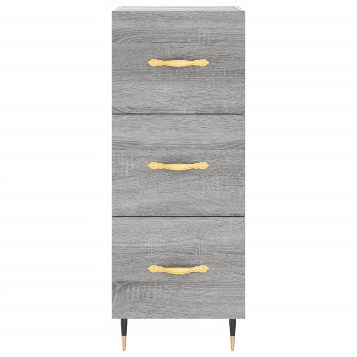 vidaXL Ντουλάπι Γκρι Sonoma 34,5x34x90 εκ. από Επεξεργασμένο Ξύλο