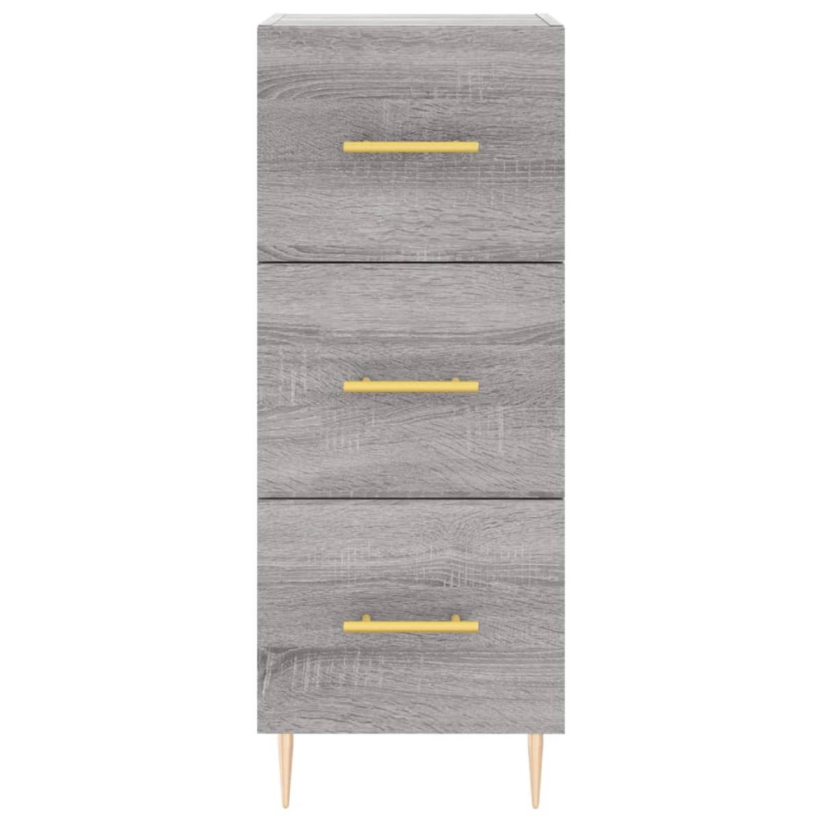 vidaXL Ντουλάπι Γκρι Sonoma 34,5x34x90 εκ. από Επεξεργασμένο Ξύλο