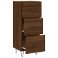 vidaXL Ντουλάπι Καφέ Δρυς 34,5 x 34 x 90 εκ. Επεξεργασμένο Ξύλο