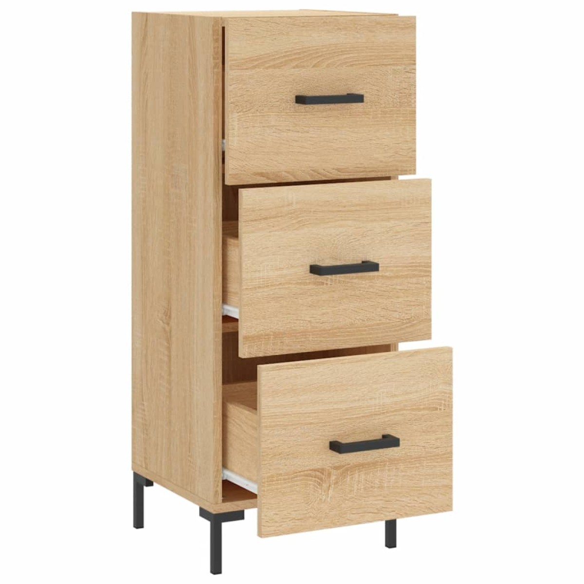 vidaXL Ντουλάπι Sonoma Δρυς 34,5x34x90 εκ. από Επεξεργασμένο Ξύλο