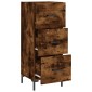 vidaXL Ντουλάπι Καπνιστή Δρυς 34,5 x 34 x 90 εκ. Επεξεργασμένο Ξύλο