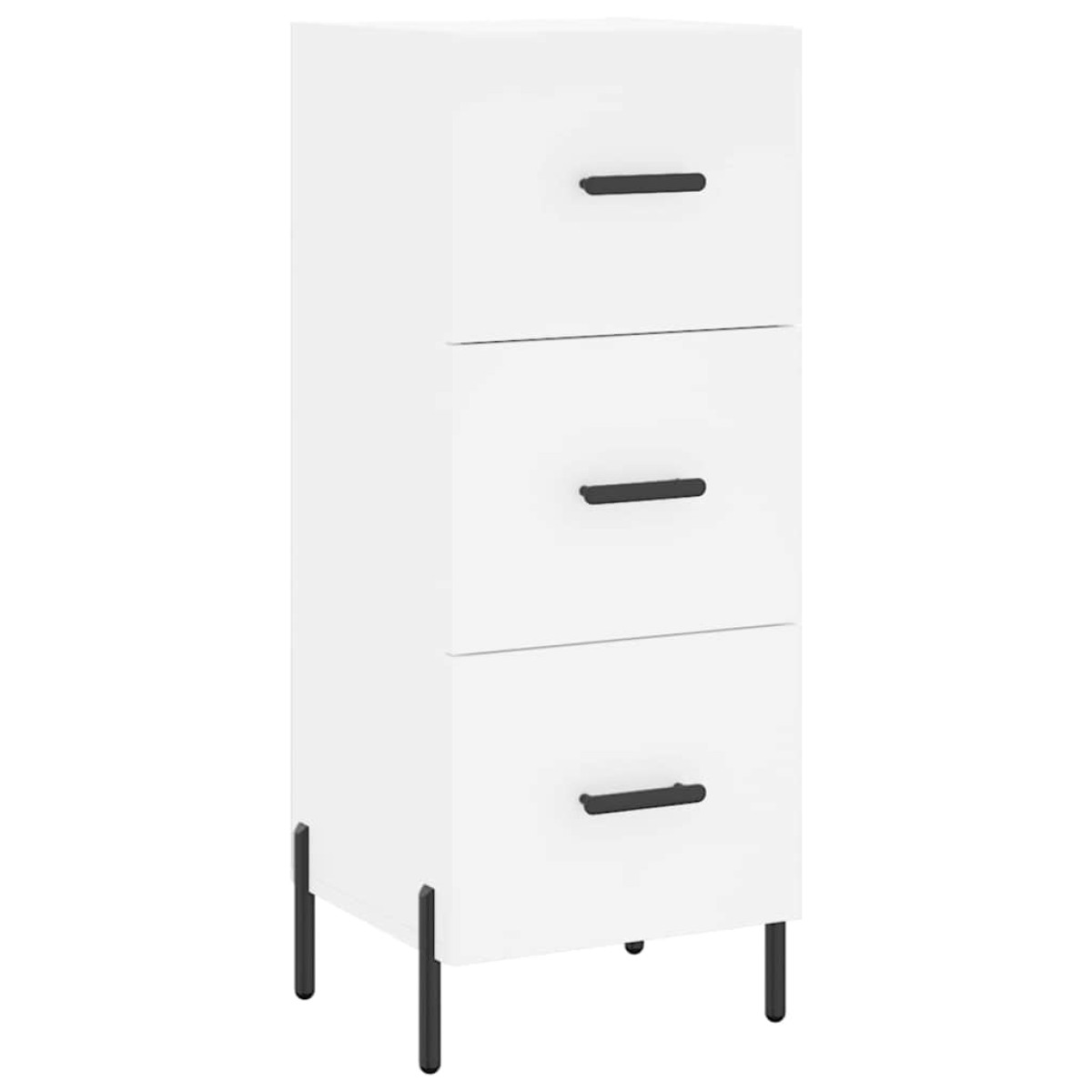 vidaXL Ντουλάπι Λευκό 34,5 x 34 x 90 εκ. από Επεξεργασμένο Ξύλο