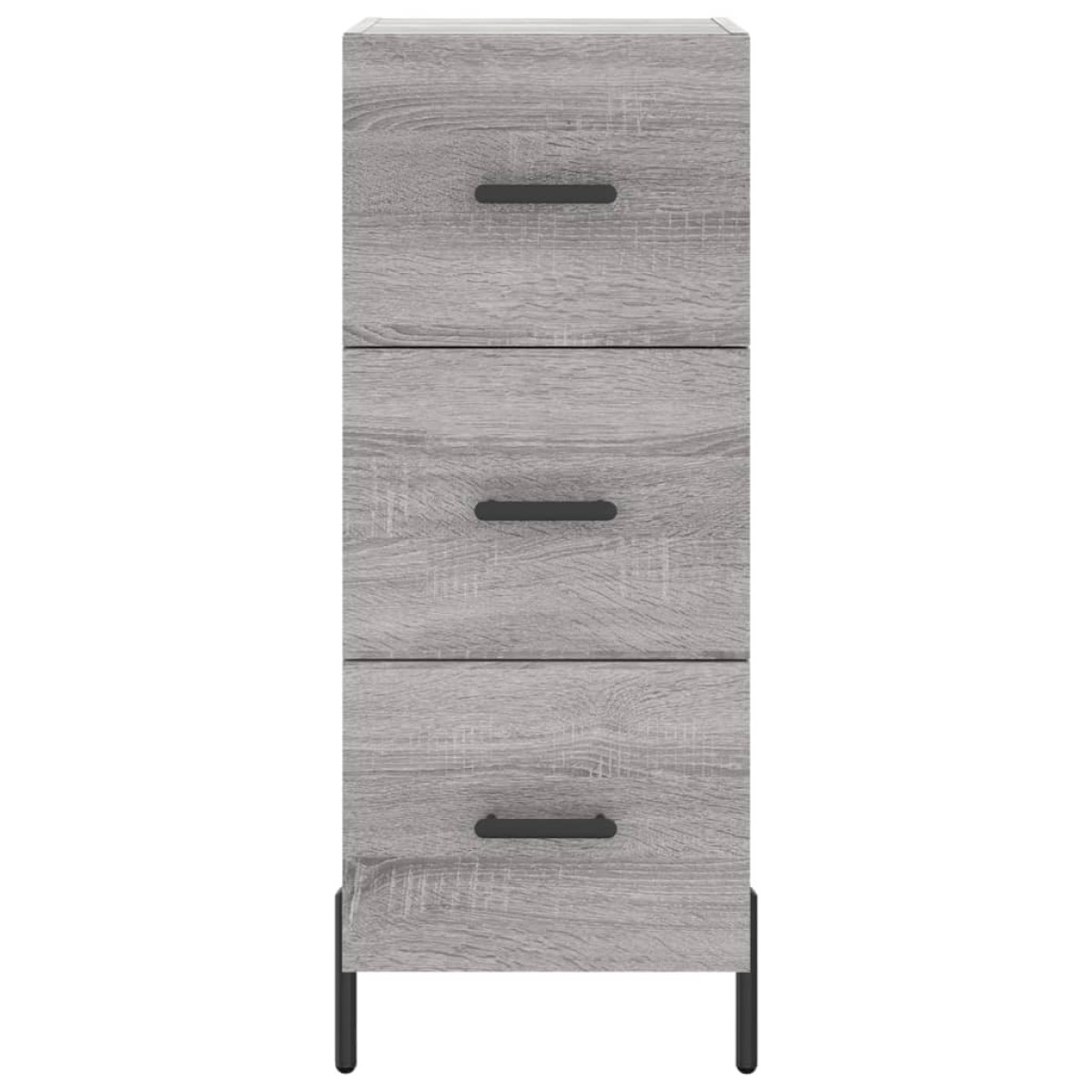 vidaXL Ντουλάπι Γκρι Sonoma 34,5x34x90 εκ. από Επεξεργασμένο Ξύλο