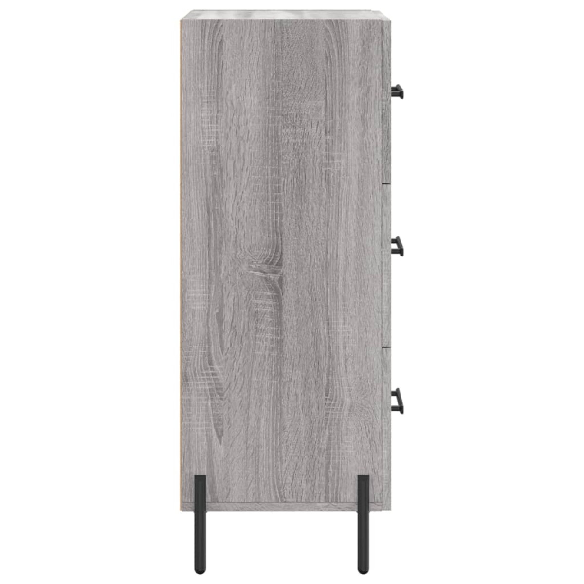 vidaXL Ντουλάπι Γκρι Sonoma 34,5x34x90 εκ. από Επεξεργασμένο Ξύλο