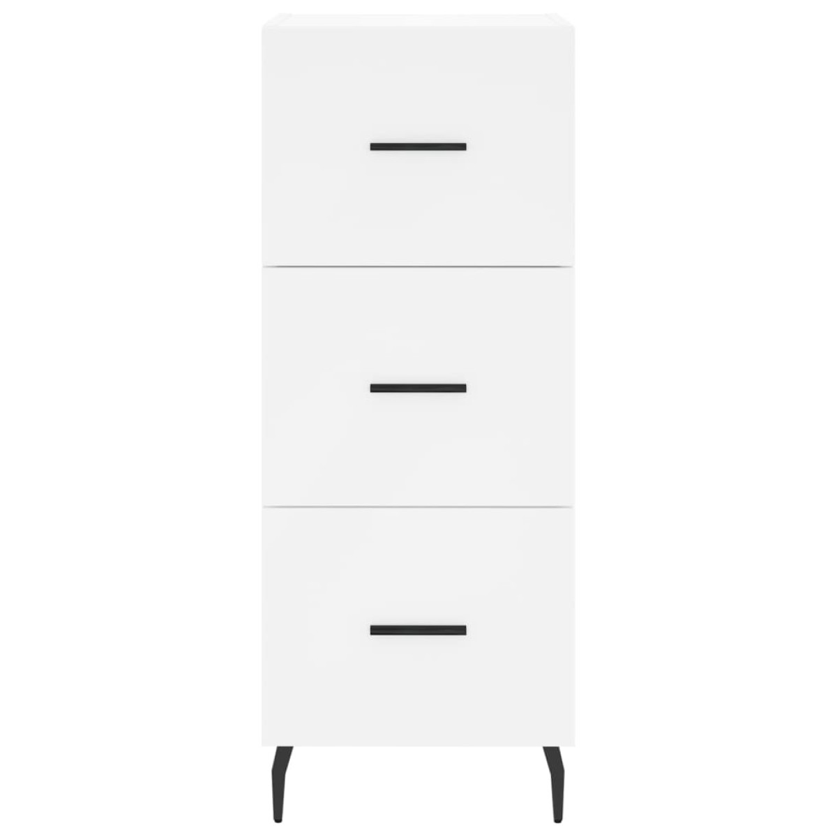 vidaXL Ντουλάπι Λευκό 34,5 x 34 x 90 εκ. από Επεξεργασμένο Ξύλο