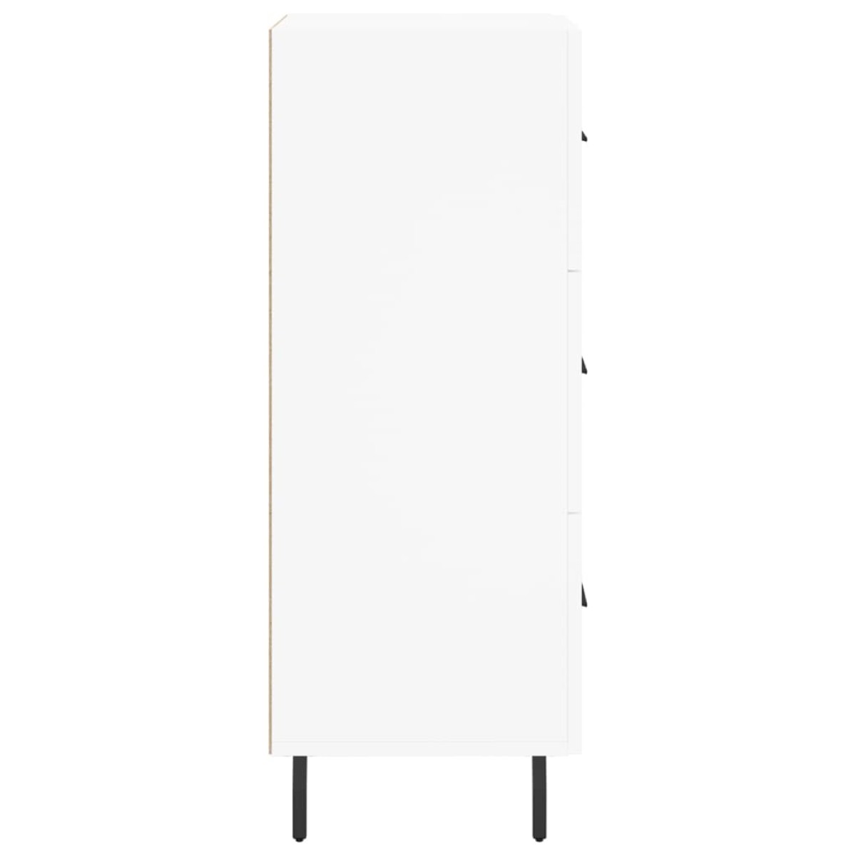 vidaXL Ντουλάπι Λευκό 34,5 x 34 x 90 εκ. από Επεξεργασμένο Ξύλο