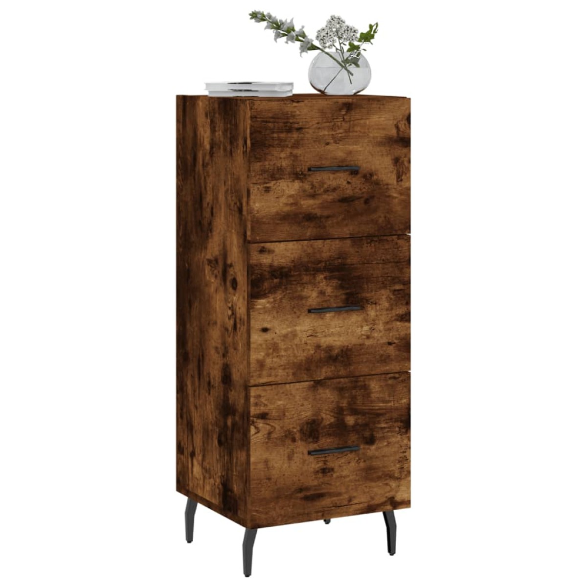 vidaXL Ντουλάπι Καπνιστή Δρυς 34,5 x 34 x 90 εκ. Επεξεργασμένο Ξύλο