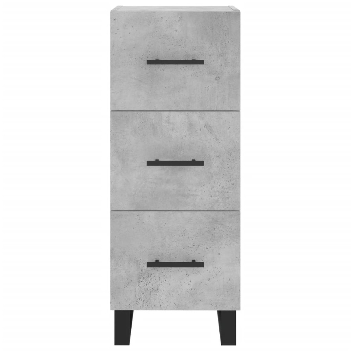 vidaXL Ντουλάπι Γκρι Σκυροδέματος 34,5x34x90 εκ. Επεξεργασμένο Ξύλο
